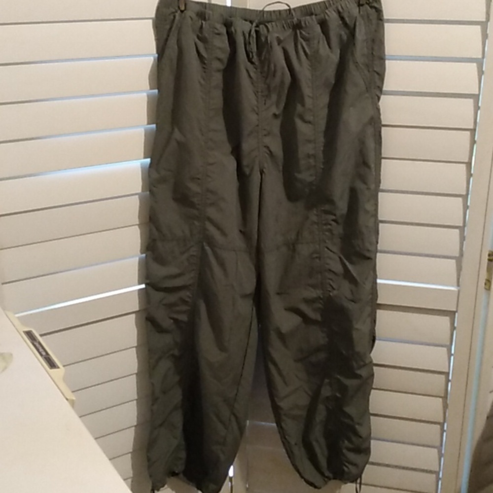 Unisex Nylon Cargo Joggers